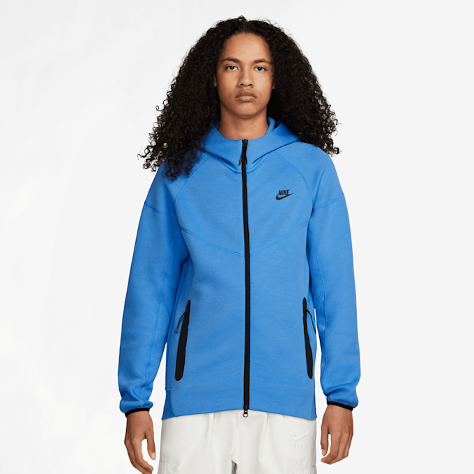 Nike Tech Fleece Full-Zip Windrunner Hoodie blu 28298 1
