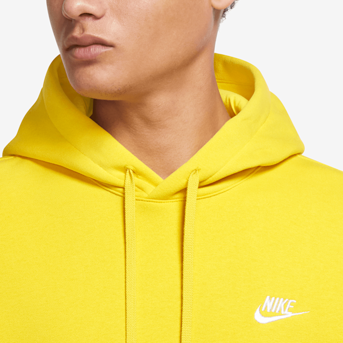 Nike Sportswear Club Fleece Hoodie gelb 28345 3