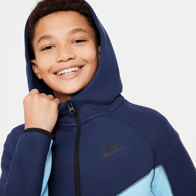 Nike   Sportswear Tech Fleece Full-Zip Hoodie bleu 28358 3