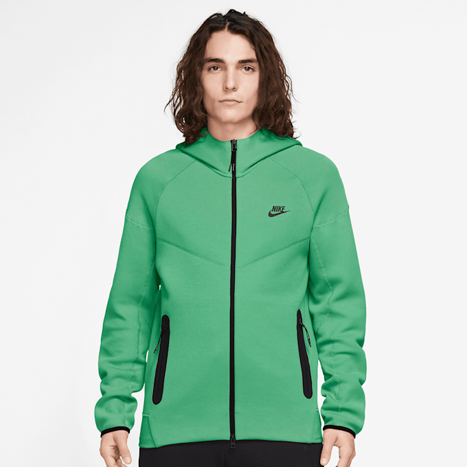 Nike Tech Fleece Windrunner Hoodie zelena 28363 1