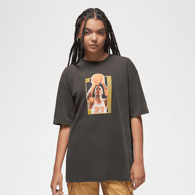 Jordan Oversized Graphic T-Shirt braun 28392 1