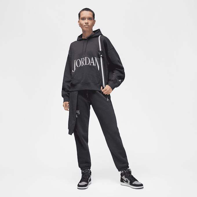 Jordan Brooklyn Fleece Hoodie schwarz 28393 6