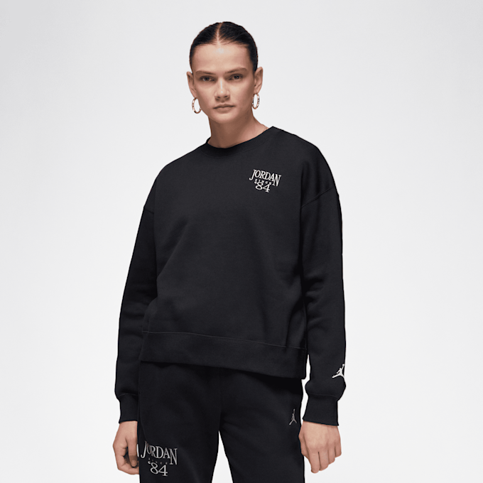 Jordan Brooklyn Fleece Jordan Crew crna 28395 1