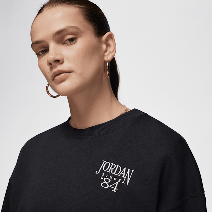 Jordan Brooklyn Fleece Jordan Crew preto 28395 3