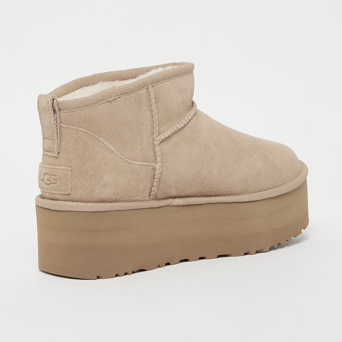 UGG W Classic Ultra Mini Platform beż 28433 3