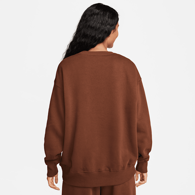 Nike   Sportswear Phoenix Fleece Oversized Crew Sweatshirt smeđa 28444 2