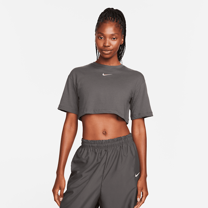 Nike Sportswear Trend Crop Tee grigio 28446 1