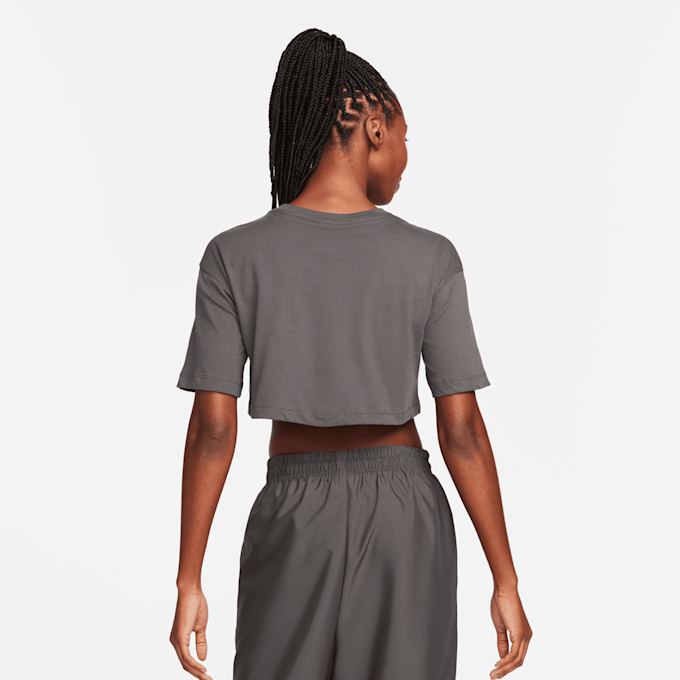 Nike Sportswear Trend Crop Tee cinzento 28446 2