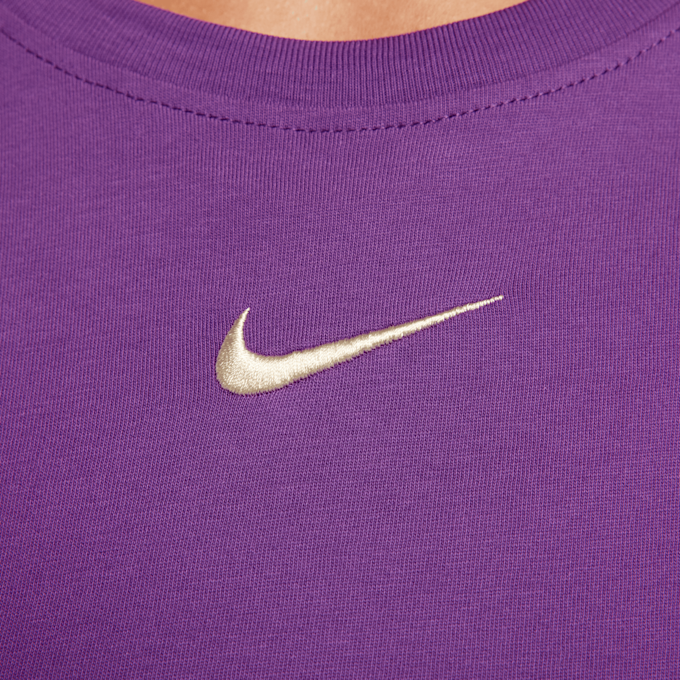 Nike   Sportswear Trend Crop Tee morado 28447 4