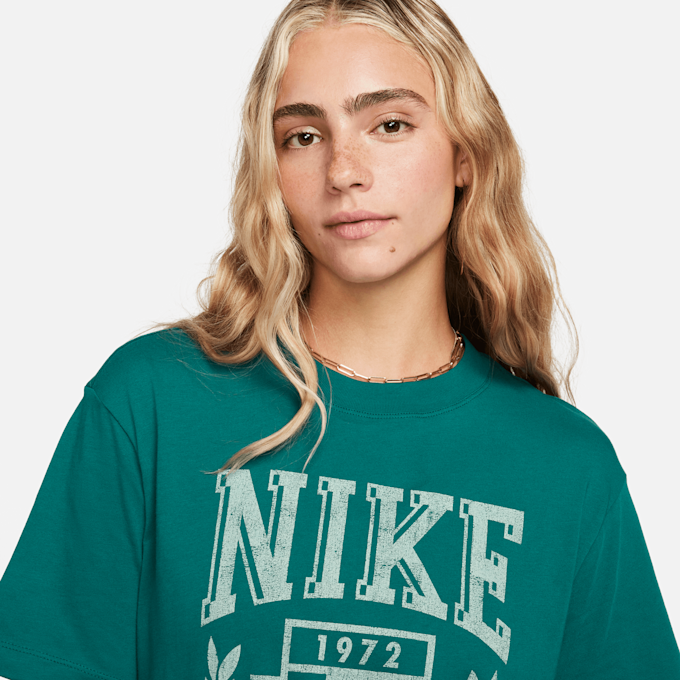 Nike Sportswear Tee Boyfriend Varsity zielony 28457 3