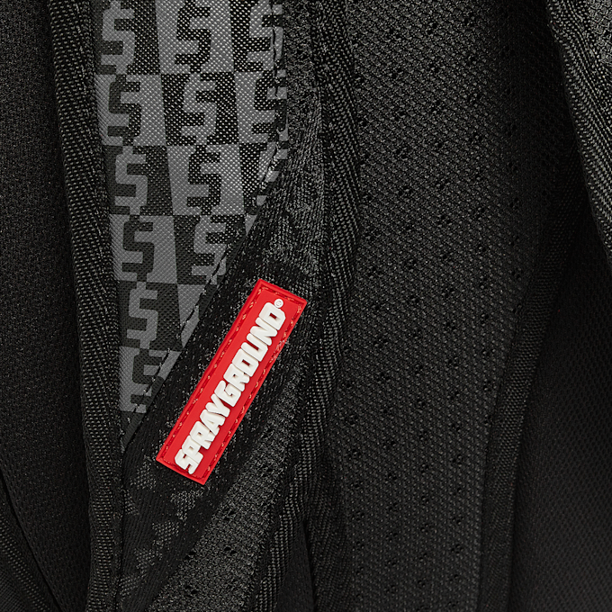 SPRAYGROUND Split Infinity Check in Grey Backpack negro 28499 4