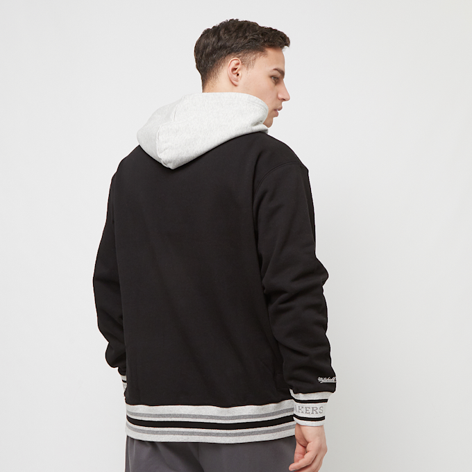 Mitchell & Ness NBA Premium Fleece Hoodie Los Angeles Lakers schwarz 28508 2