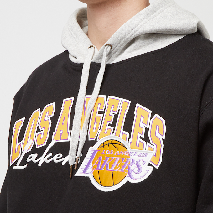 Mitchell & Ness NBA Premium Fleece Hoodie Los Angeles Lakers schwarz 28508 3