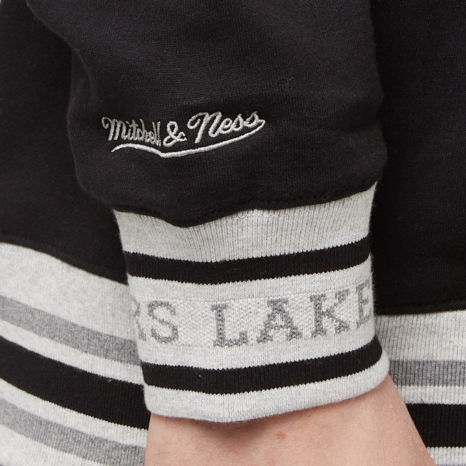 Mitchell & Ness NBA Premium Fleece Hoodie Los Angeles Lakers preto 28508 4