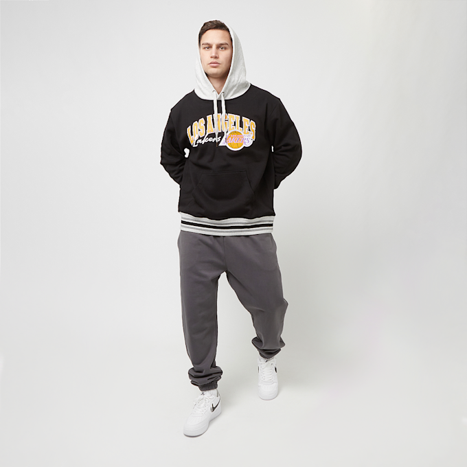 Mitchell & Ness NBA Premium Fleece Hoodie Los Angeles Lakers schwarz 28508 5