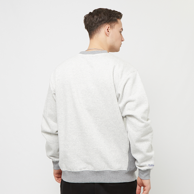 Mitchell & Ness NBA Premium Fleece Crew Denver Nuggets grigio 28510 2