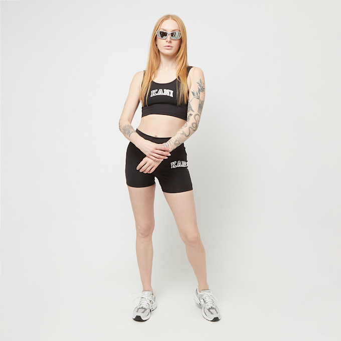 Karl Kani Small Serif Bustier Top negro 28586 4