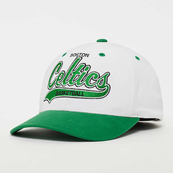 Mitchell & Ness Tail Sweep Pro Snapback NBA Boston Celtics weiß 28620 1