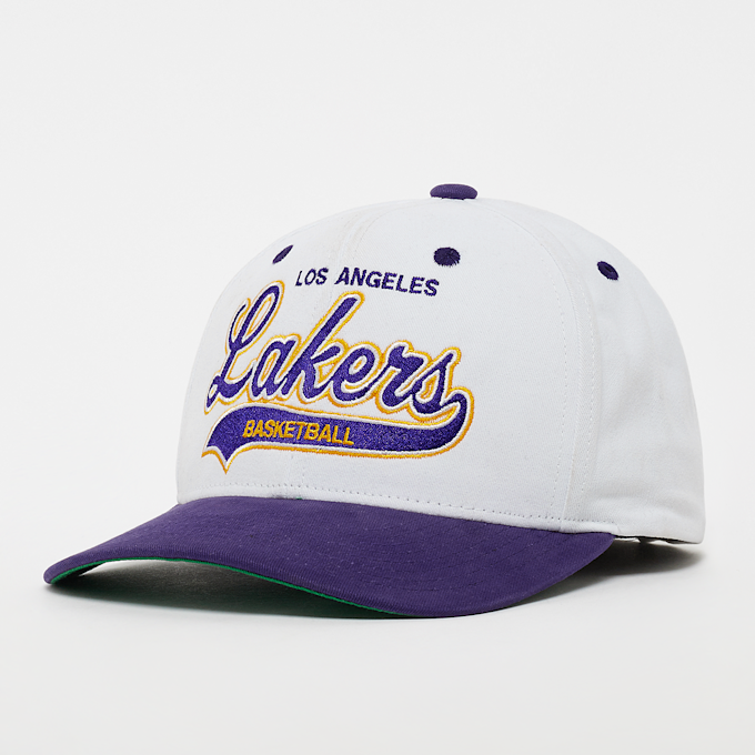 Mitchell & Ness Tail Sweep Pro Snapback NBA Los Angeles Lakers weiß 28624 1
