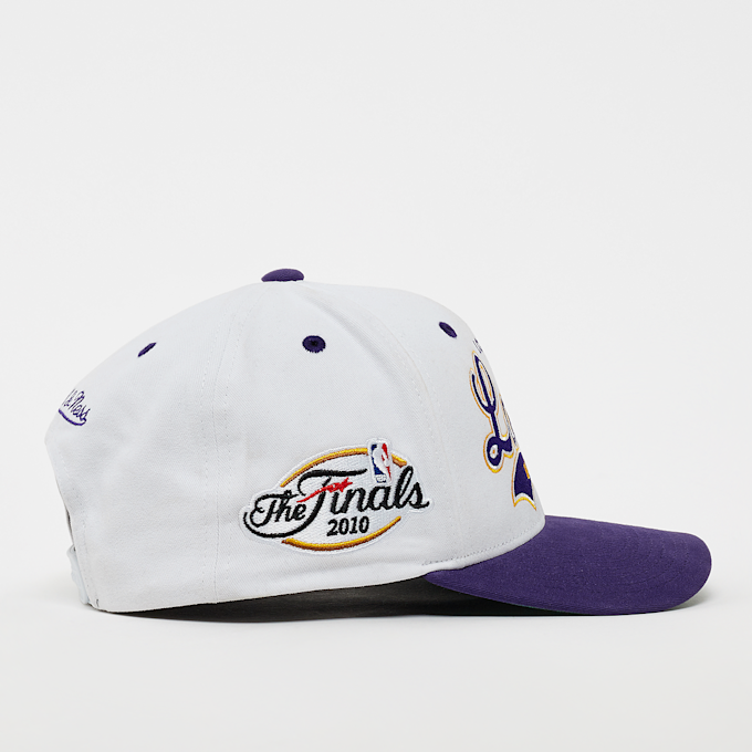 Mitchell & Ness Tail Sweep Pro Snapback NBA Los Angeles Lakers weiß 28624 3