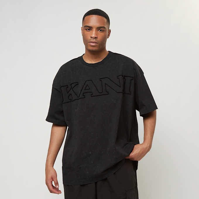 Karl Kani Retro Washed Distressed Boxy Tee nero 28643 1