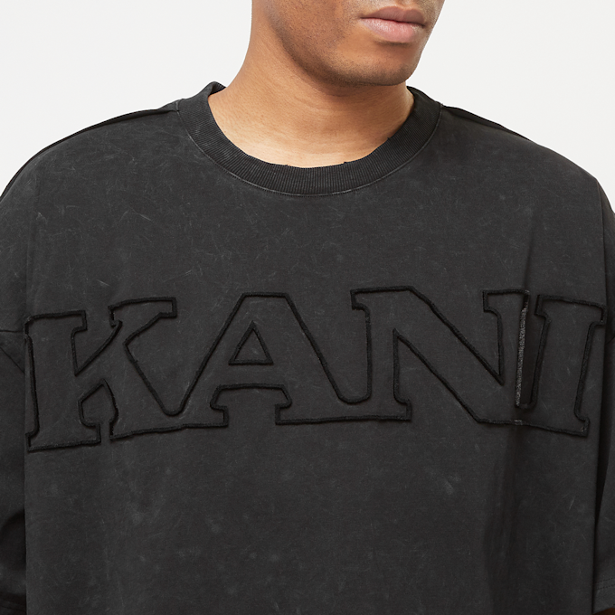 Karl Kani Retro Washed Distressed Boxy Tee noir 28643 3