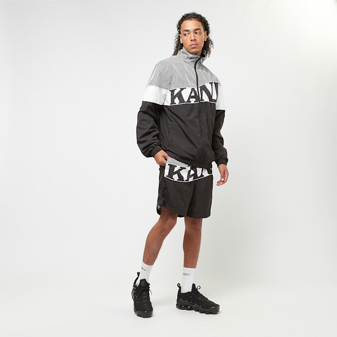 Karl Kani Wavy Retro Black Trackshorts black/white crna 28645 4
