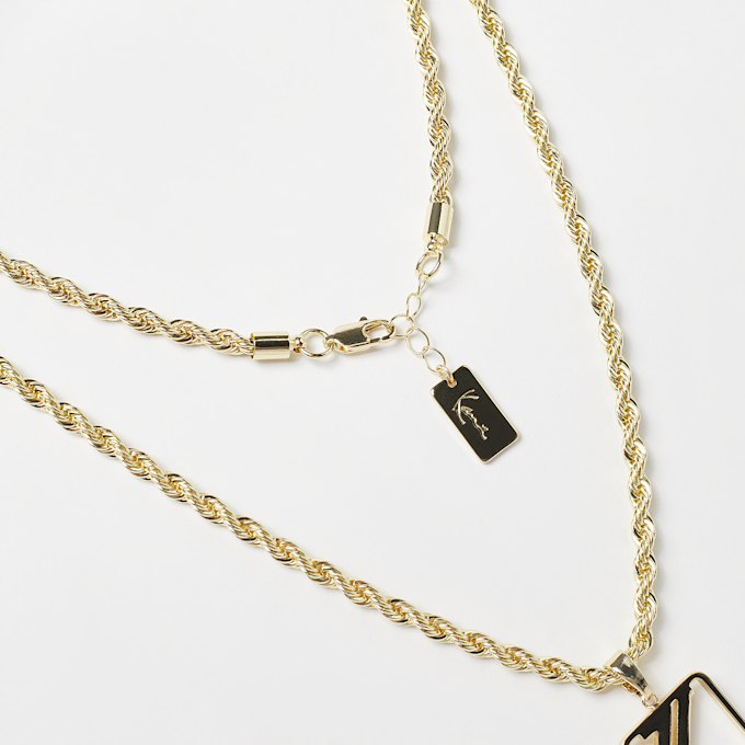 Karl Kani OG Charm Helix Chain dourado 28646 2