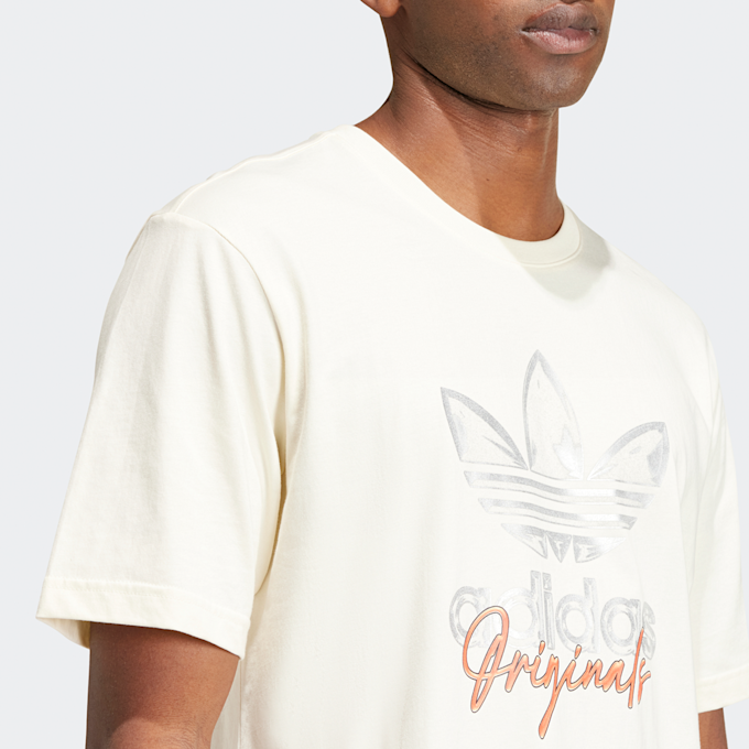 adidas Originals Trefoil Graphic T-Shirt wit 28743 4