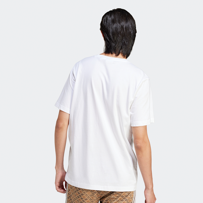 adidas Originals Monogram T-Shirt branco 28744 2