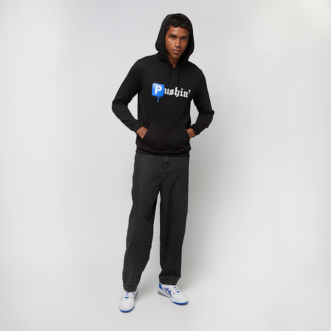 Mister Tee Pushin' P Hoodie nero 28796 4