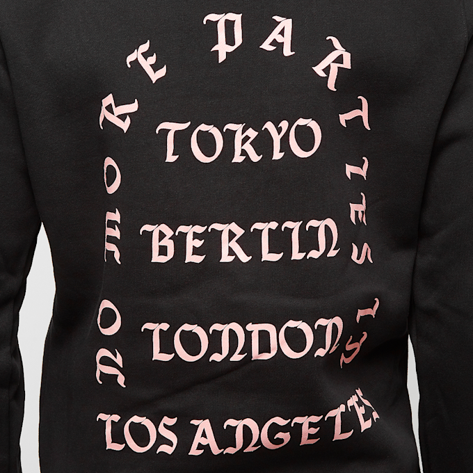 Mister Tee LA Hoodie nero 28797 4