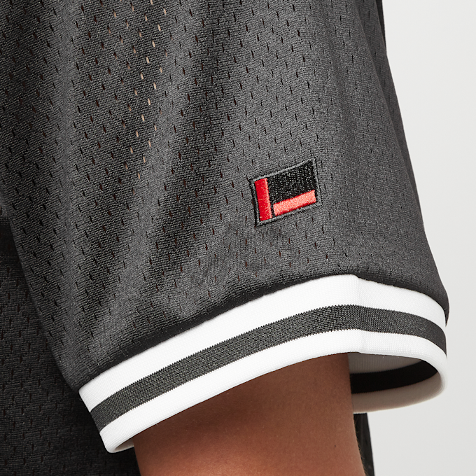 FUBU Varsity Mesh T-Shirt crna 28847 4