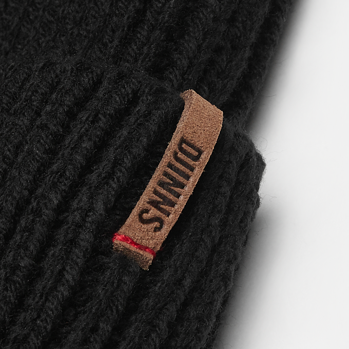 DJINNS Super Short Beanie Rip Knit #2 nero 28862 3