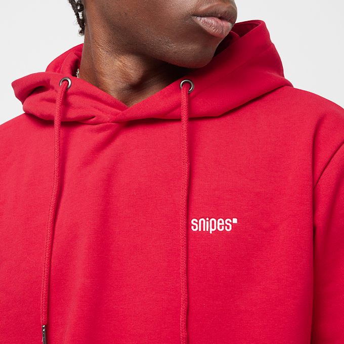 SNIPES Small Logo Essential Hoodie rouge 28865 3
