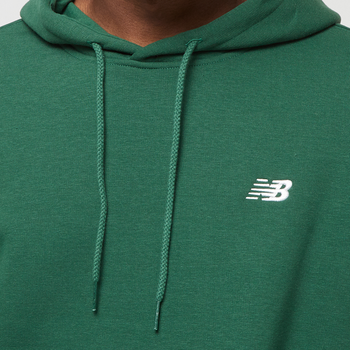 New Balance Small Logo Brushed Hoodie verde 28879 3
