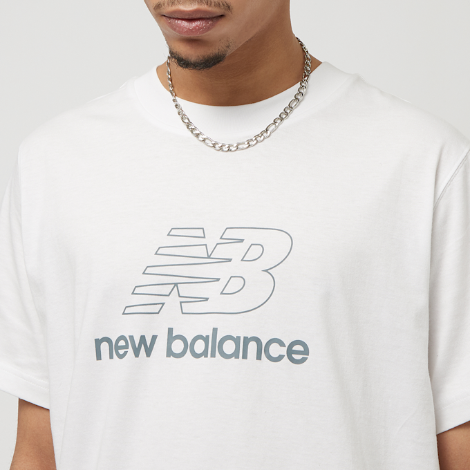 New Balance Graphic V Flying Brand T-Shirt wit 28887 3