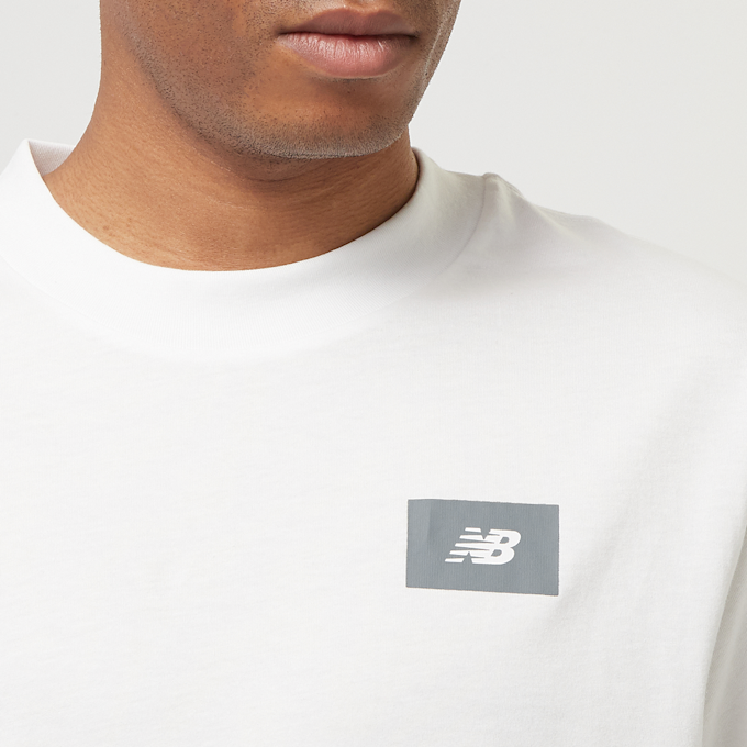 New Balance Logo Tee bianco 28890 3