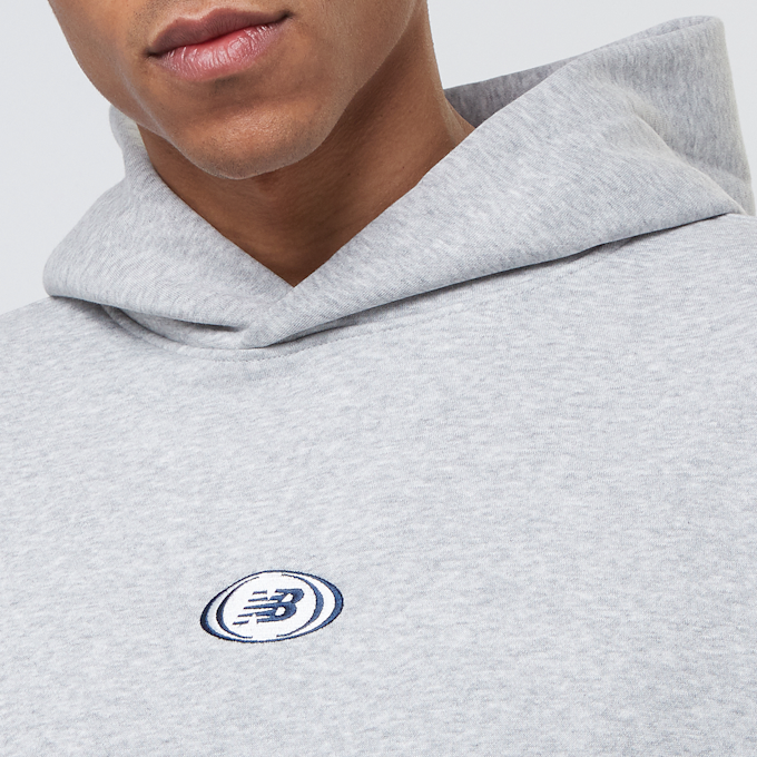 New Balance Hoops Hoodie grigio 28895 3