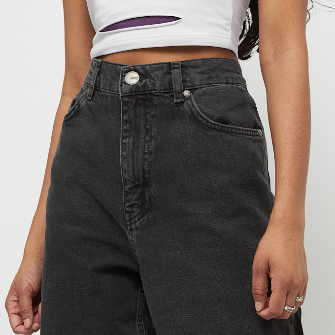 Sixth June Relaxed High Waist Denim Jeans negro 28913 3