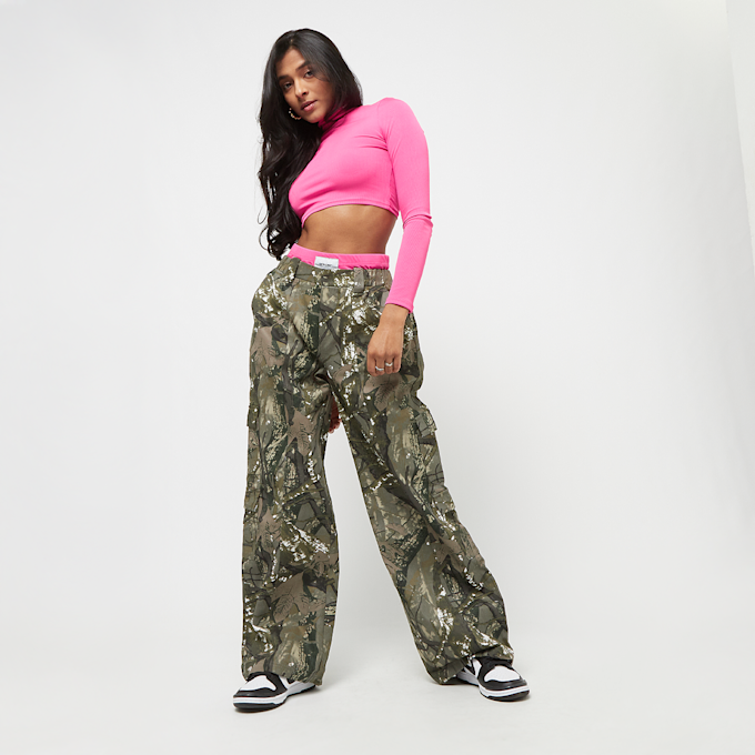 Sixth June Forest Cargo With Fake Underwear Label camouflage 28919 7