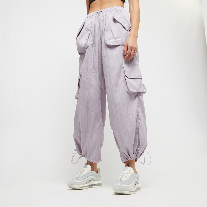 Sixth June Textured Parachute Pants violeta 28921 1