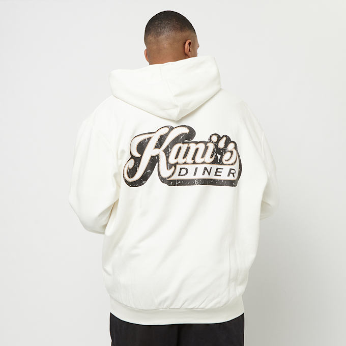 Karl Kani Diner Hooded Zip beige 28927 1