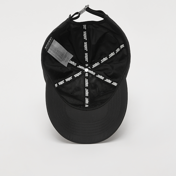 SNIPES Basic Logo Ripstop Baseball Cap czarny 28937 4