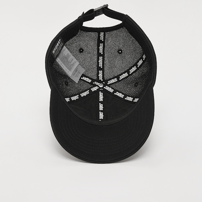 SNIPES Logo Mesh Panel Baseball Cap preto 28941 3