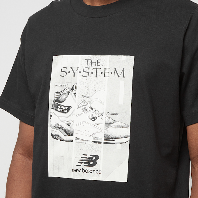 New Balance Poster Tee nero 28945 3