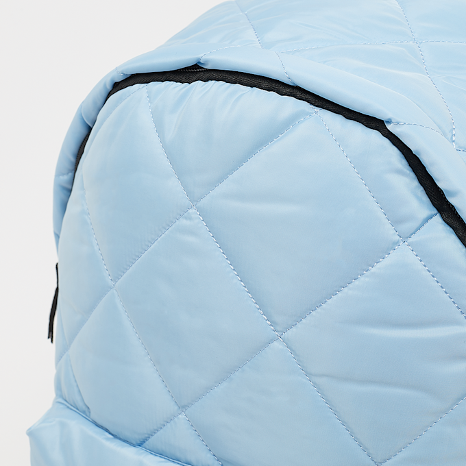 SNIPES Rubber Badge Basic Logo Diamond Quilted Backpack niebieski 28949 4