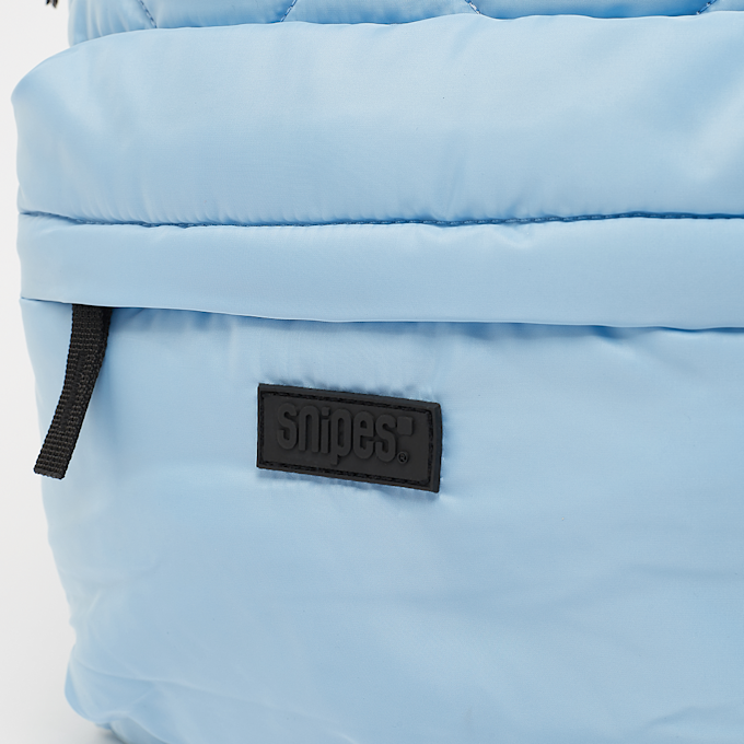 SNIPES Rubber Badge Basic Logo Diamond Quilted Backpack azul 28949 5