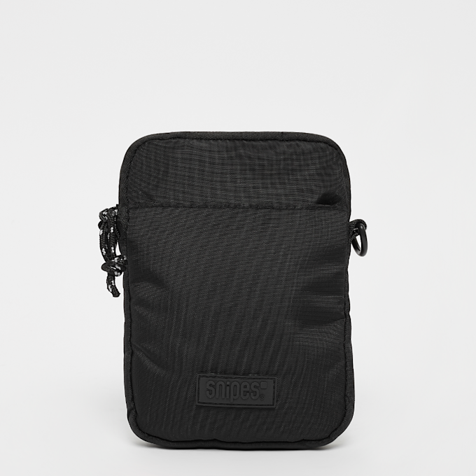 SNIPES Rubber Badge Basic Logo Jaquard Strap Mobile Bag negro 28952 1