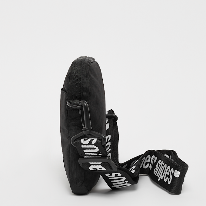 SNIPES Rubber Badge Basic Logo Jaquard Strap Mobile Bag crna 28952 2